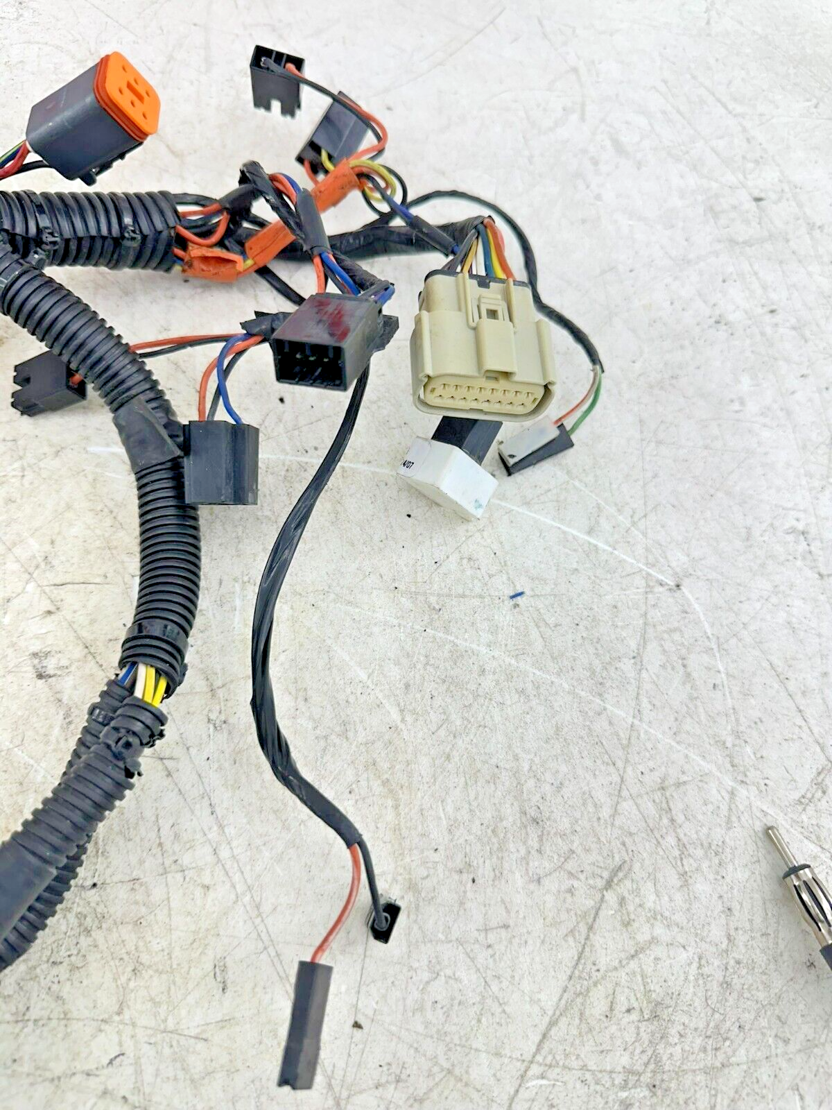 2007 Harley Electra Glide CVO Fairing Batwing Wire Wiring Interconnect Harness