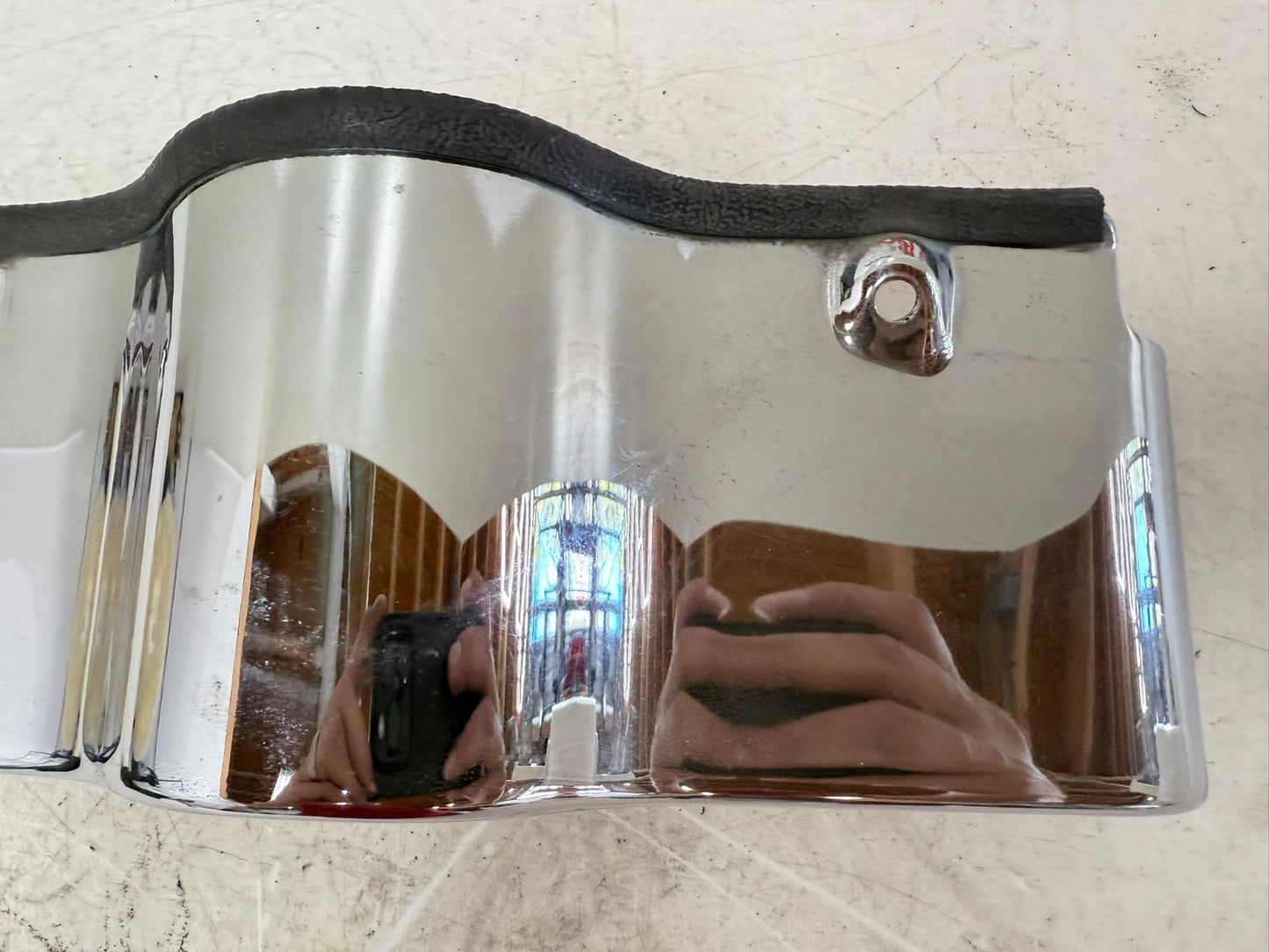 2003 HARLEY ELECTRA GLIDE Lower Batwing Fairing Trim Chrome Cover