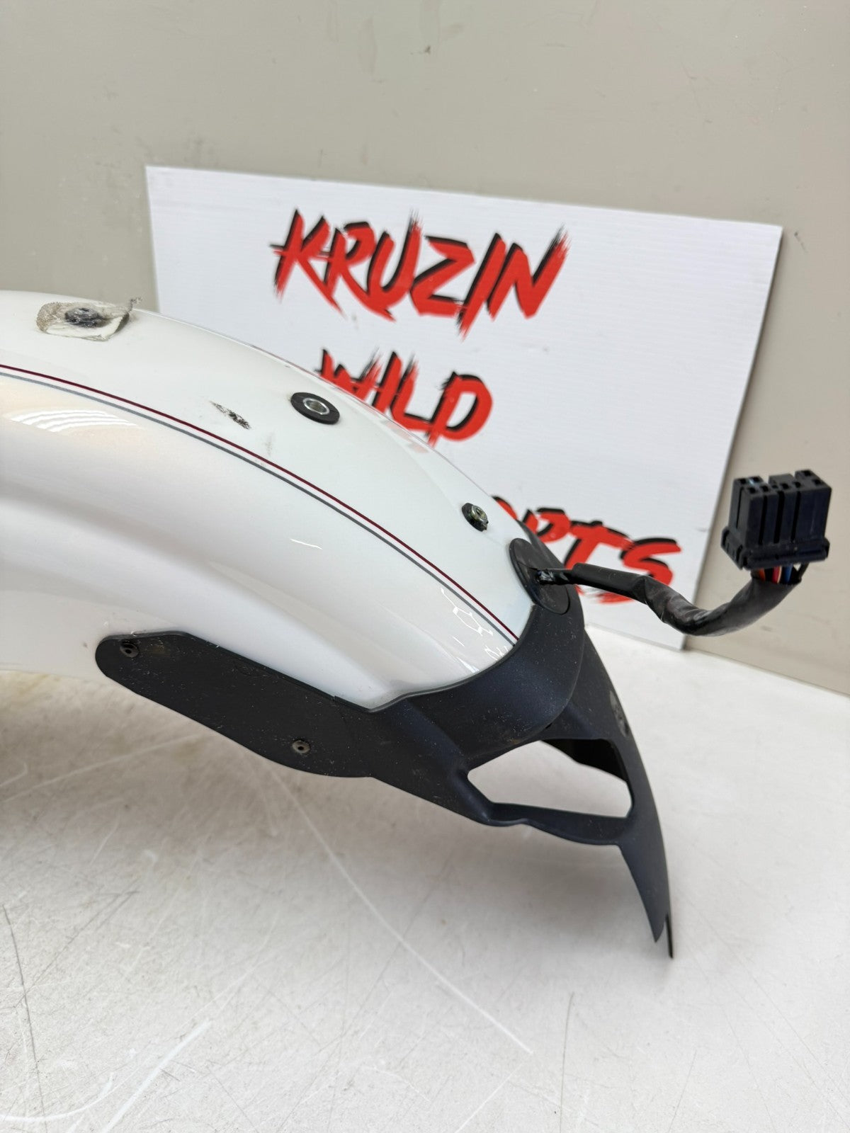 2003 Harley Davidson Sportster Rear Fender + Brake Light 100th Anniversary