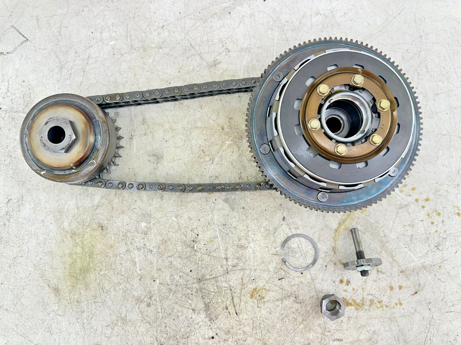 2002 HARLEY SOFTAIL 95-06 Complete Primary Clutch Compensator Chain