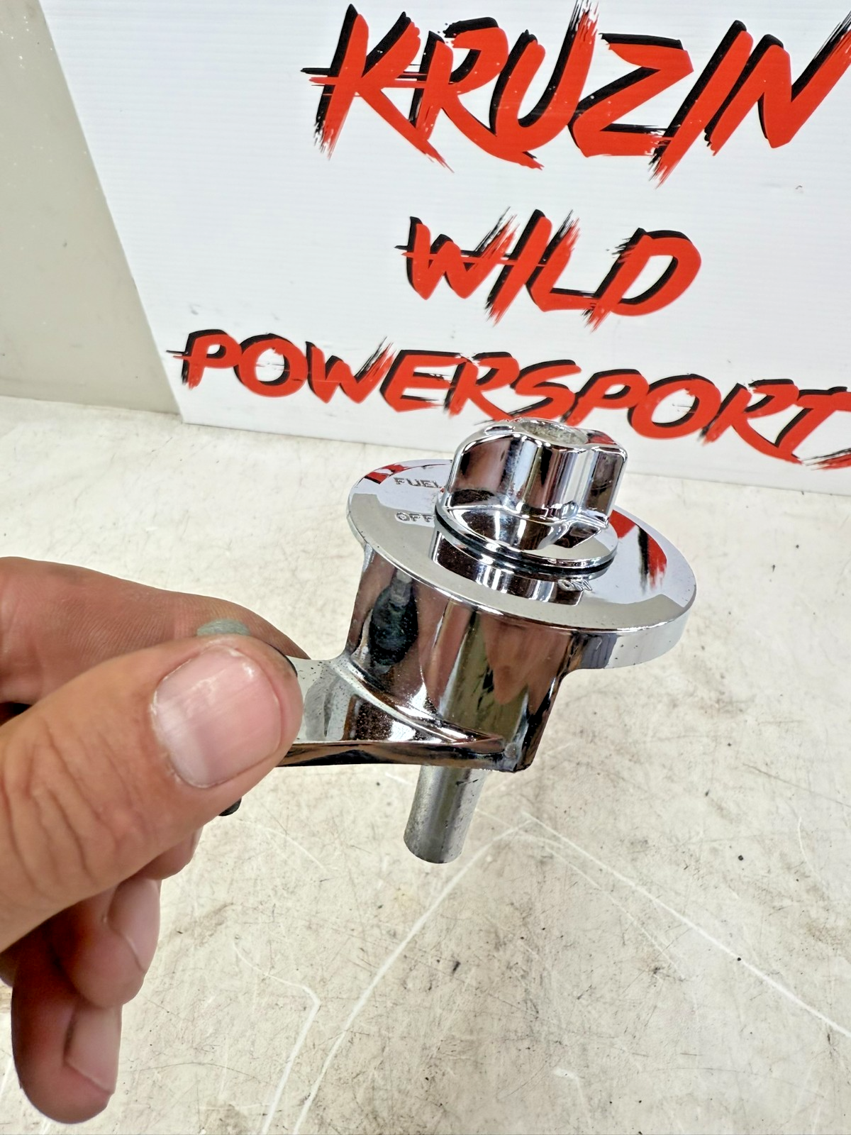 2001 HONDA VALKYRIE INTERSTATE Petcock Gas Fuel Shut Off Chrome