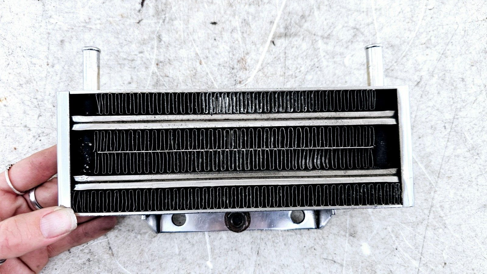 1995 HARLEY DYNA CONVERTIBLE Oil Cooler Panhead Shovelhead 233984