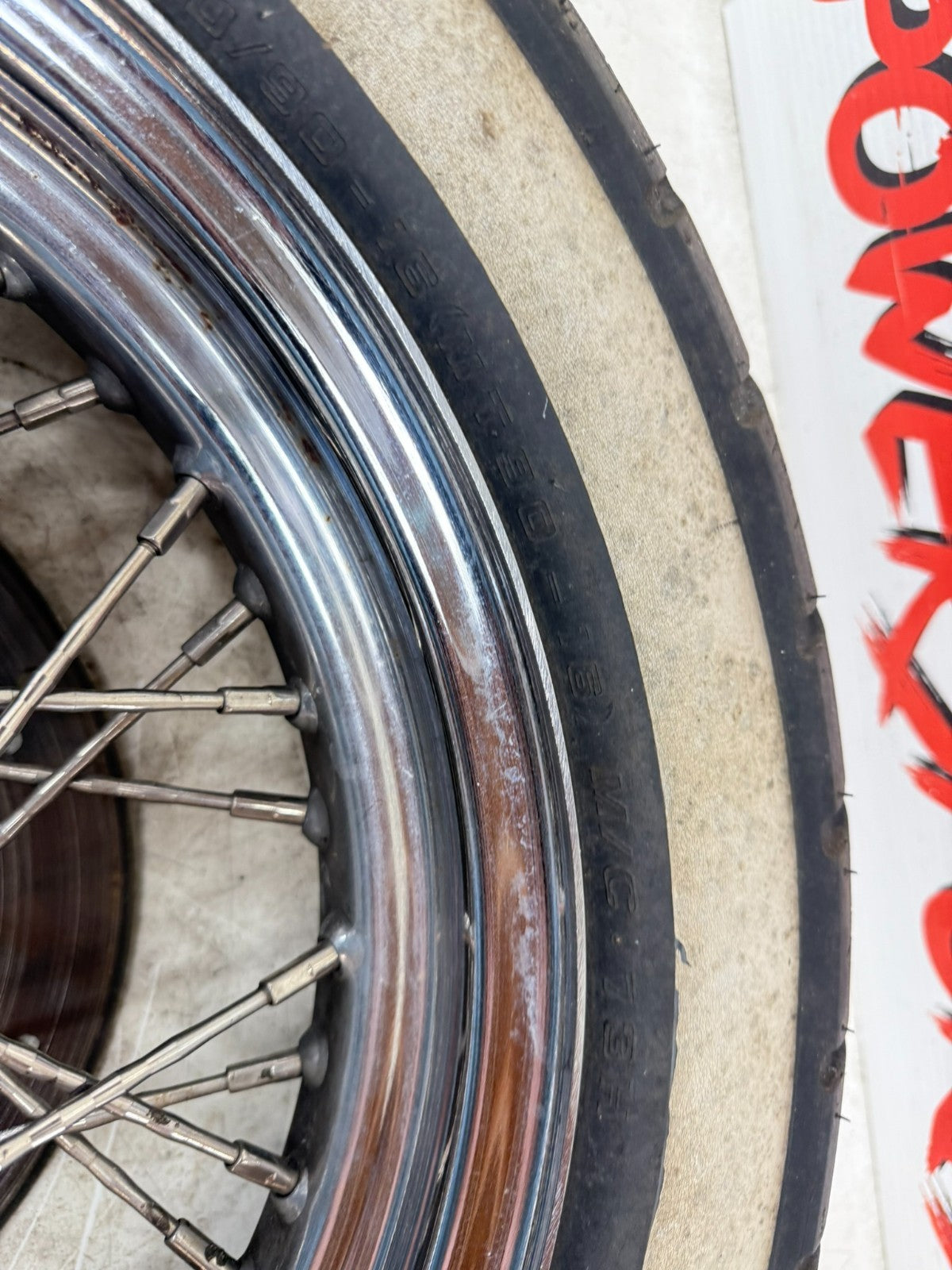 1997 HARLEY DAVIDSON SOFTAIL Front Wheel Rim Tire Laced Brake Rotor 16x3