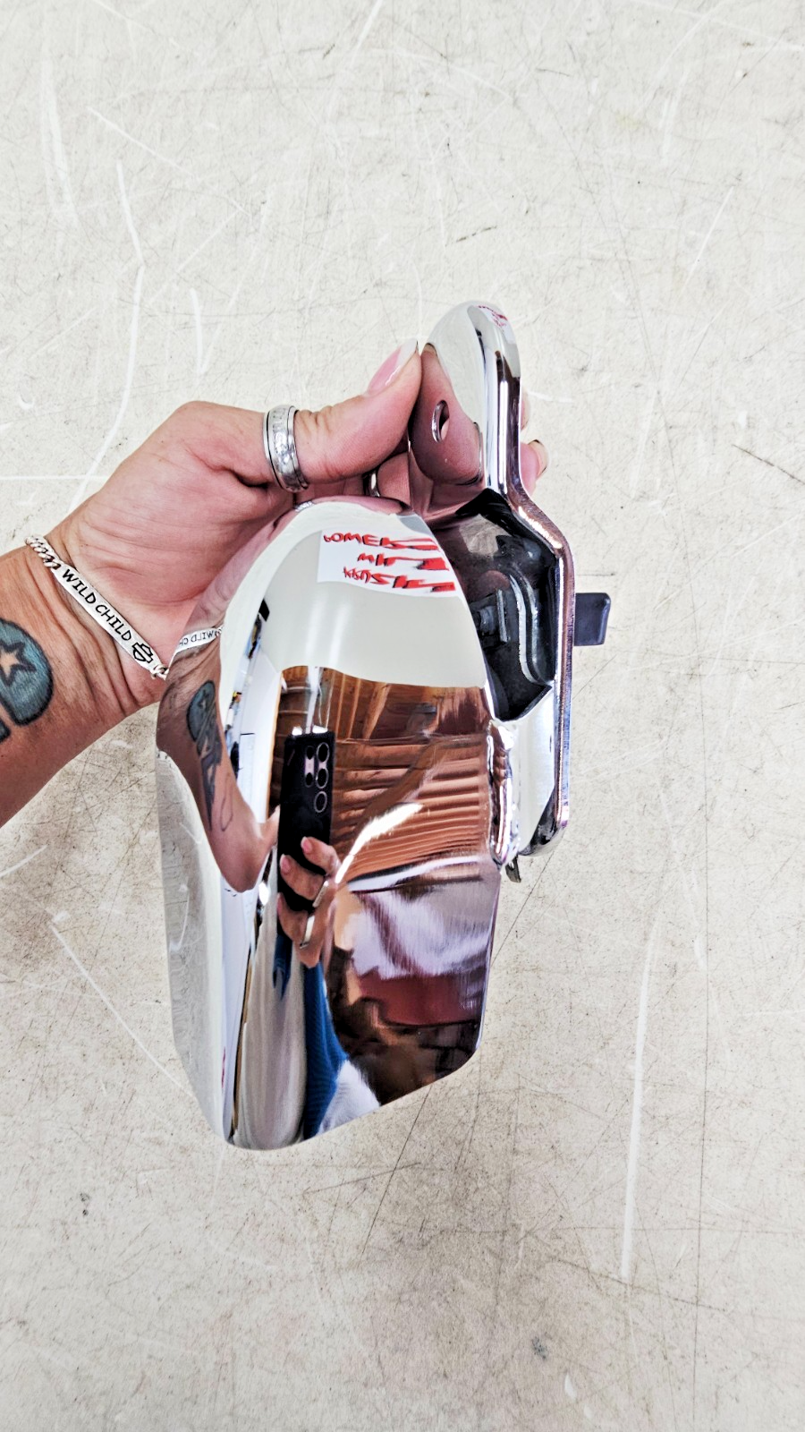 2000 HARLEY SOFTAIL DEUCE Horn + Chrome Cover