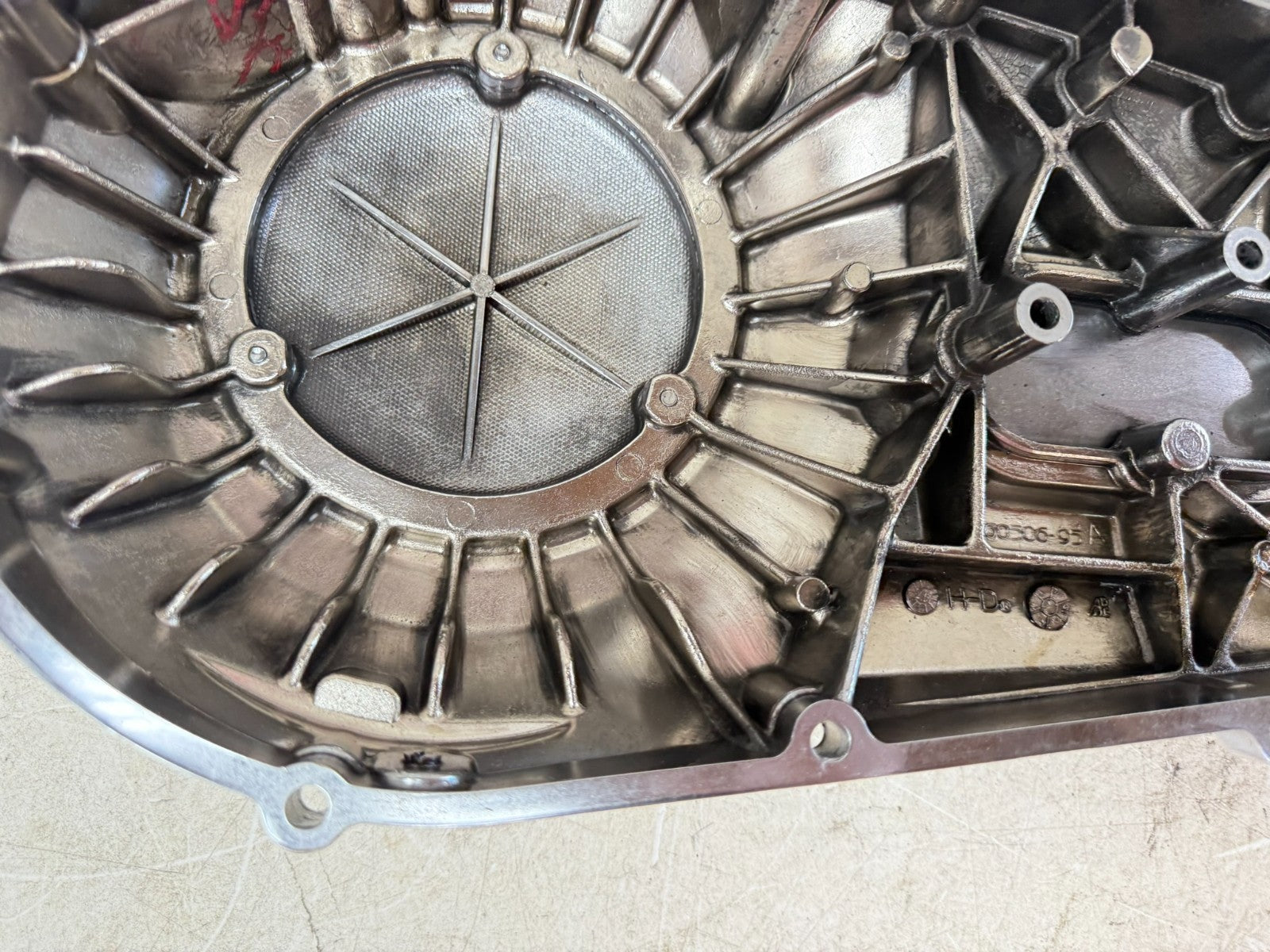 1997 HARLEY DAVIDSON SOFTAIL Outer Primary Clutch Cover Case Chrome Housing