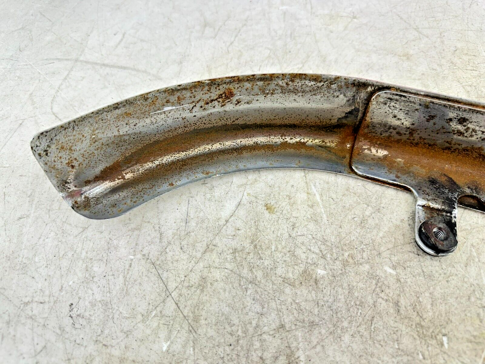 1995 HARLEY SOFTAIL Chrome Upper Belt Cover Guard