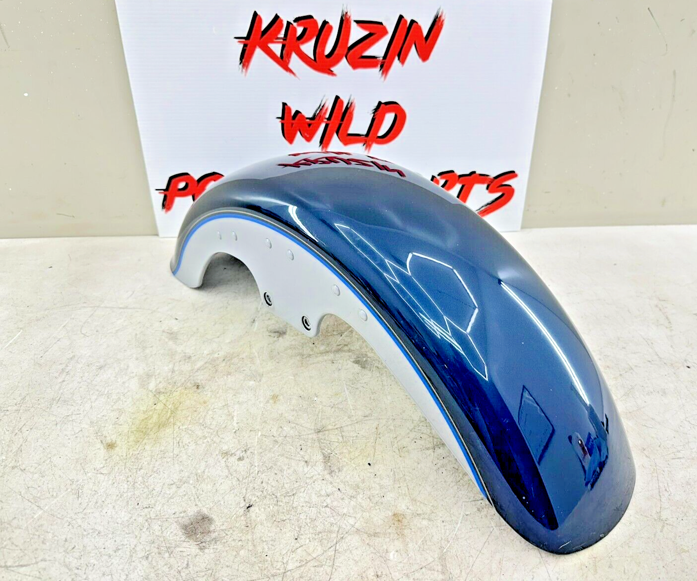 2002 HARLEY SOFTAIL Fatboy Front Fender OEM Paint