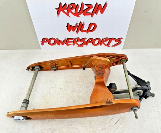 2006 Victory Kingpin Swingarm Fork + Shock Linkage Orange