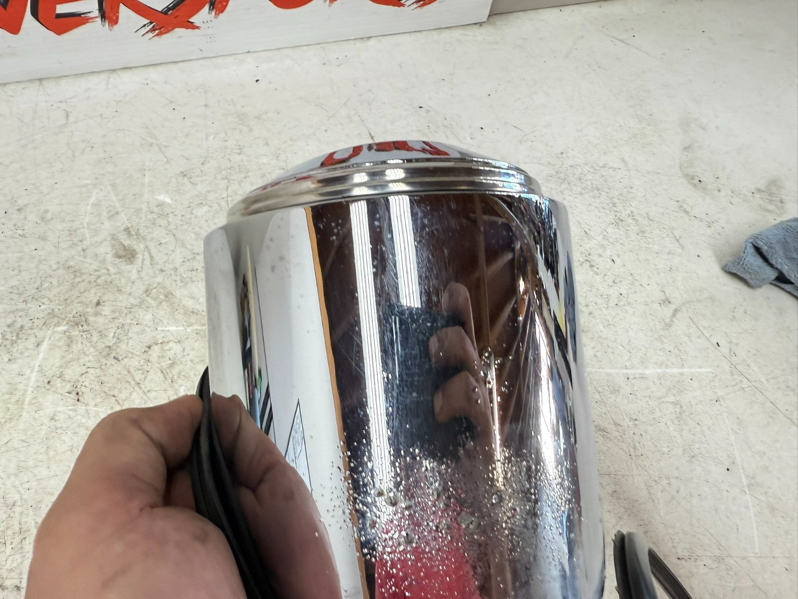 1997 HARLEY DAVIDSON SOFTAIL Dash Console Speedometer Ignition Switch Chrome