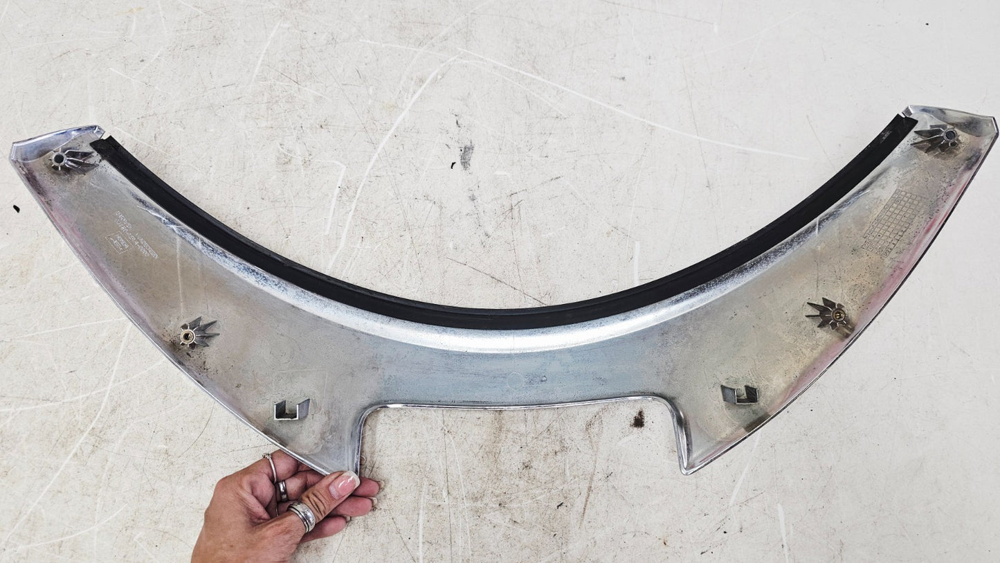 2000 HONDA VALKYRIE INTERSTATE Upper Fairing Windshield Trim Garnish Chrome