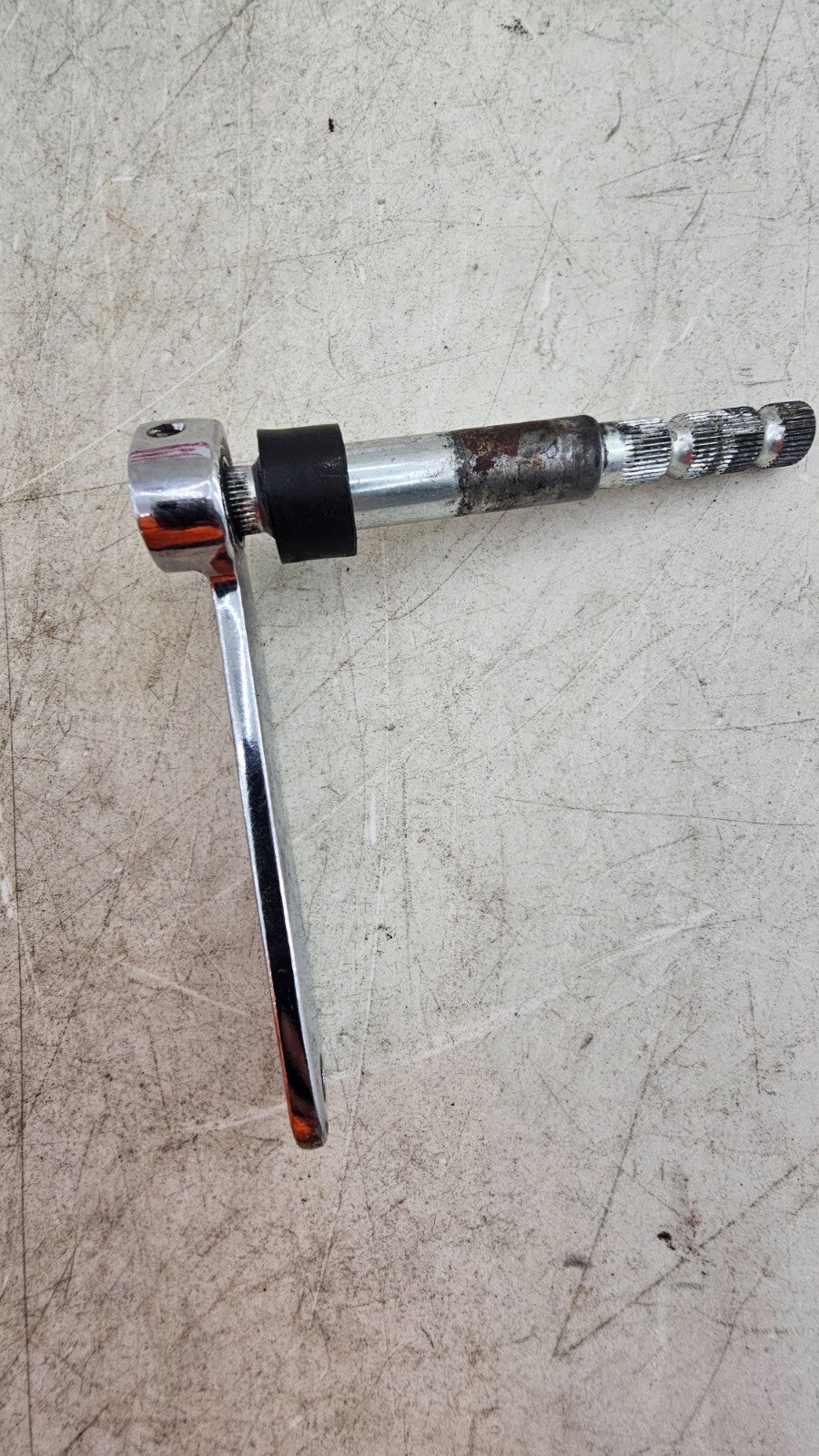 2000 HARLEY FLH ROADKING Chrome Heal Toe Shifter Shift Lever Linkage