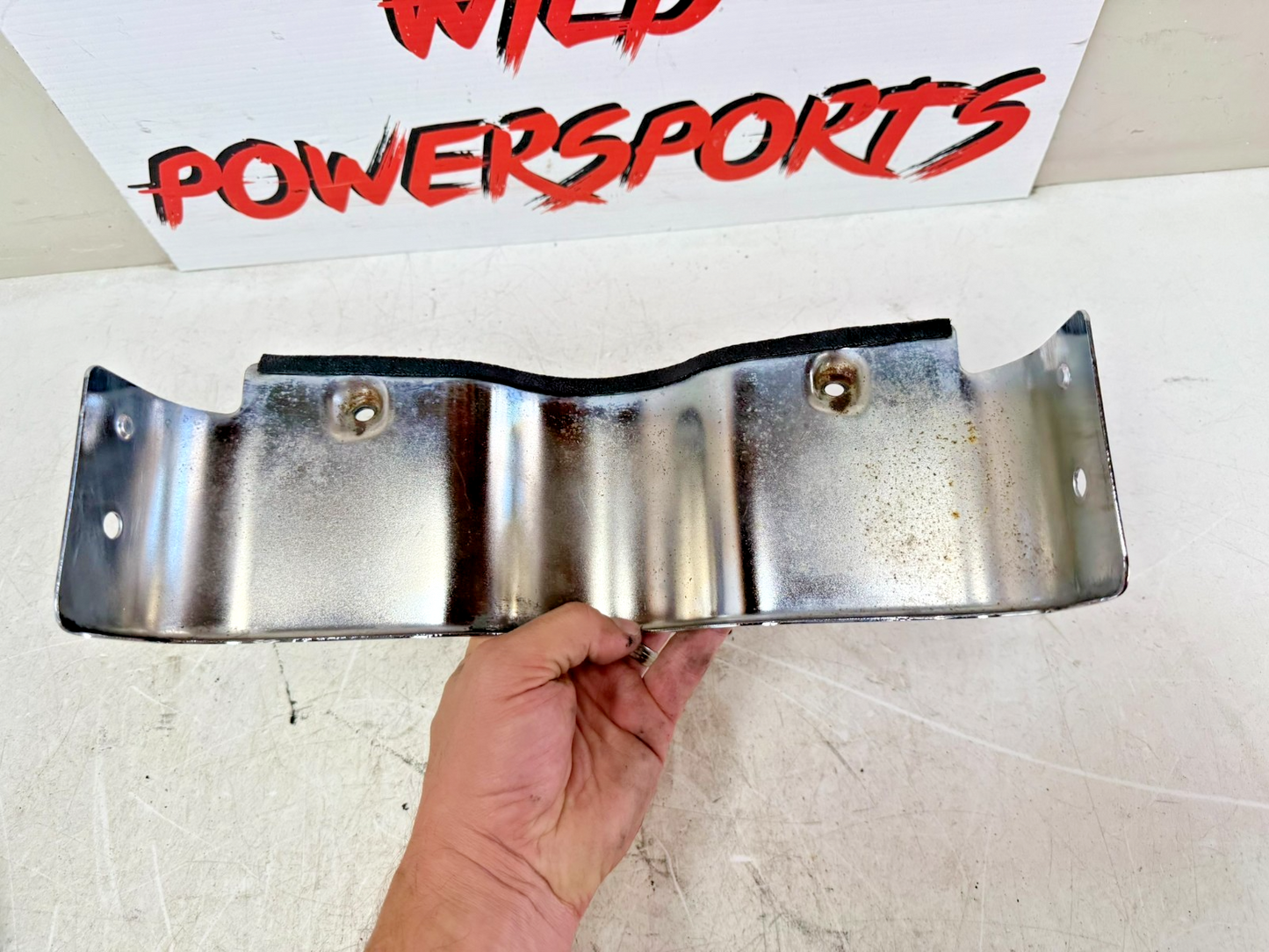 2003 HARLEY ELECTRA GLIDE Lower Batwing Fairing Trim Chrome Cover