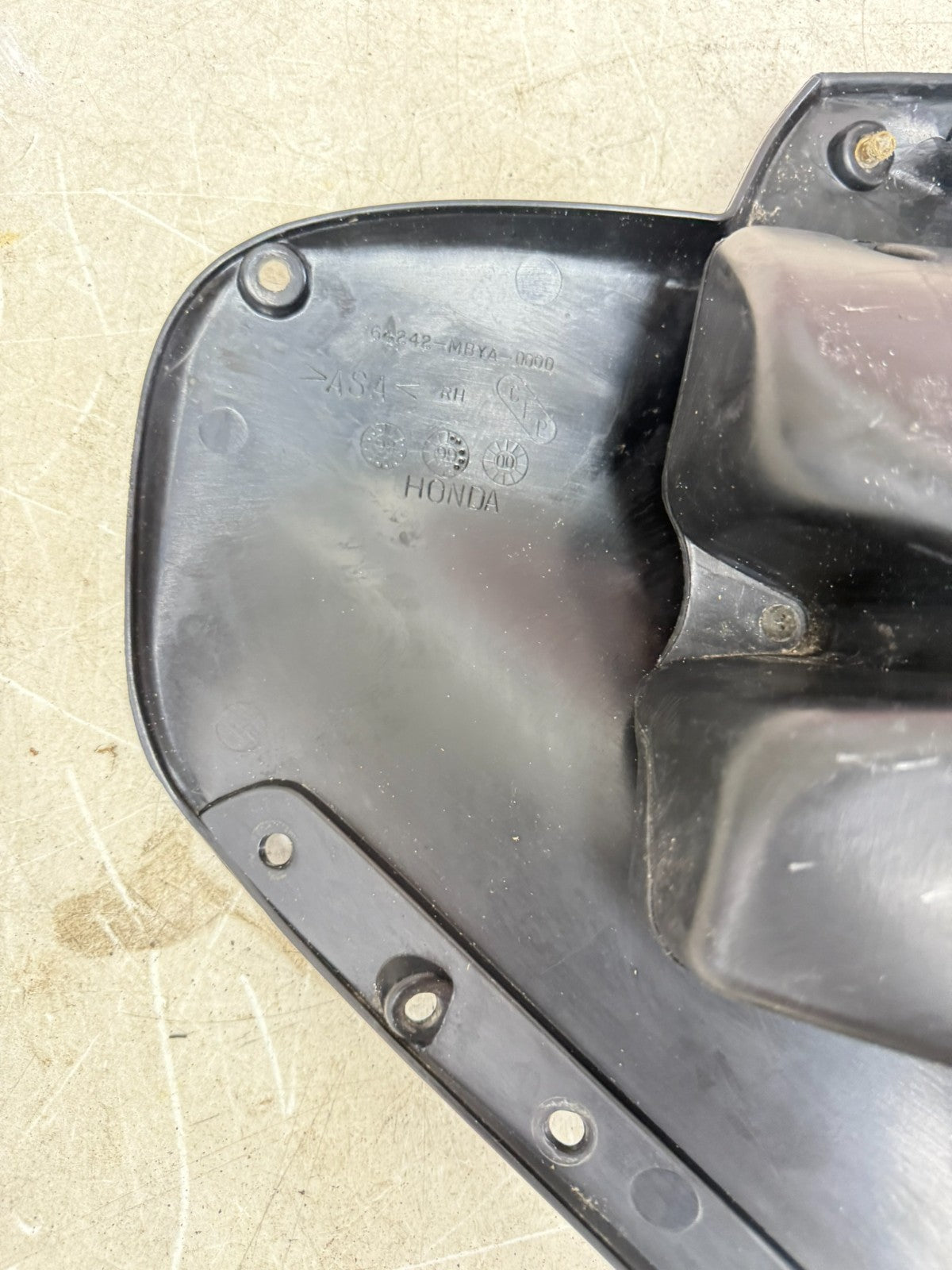 2001 HONDA VALKYRIE INTERSTATE Right Side Fairing Speaker Cover Cowl