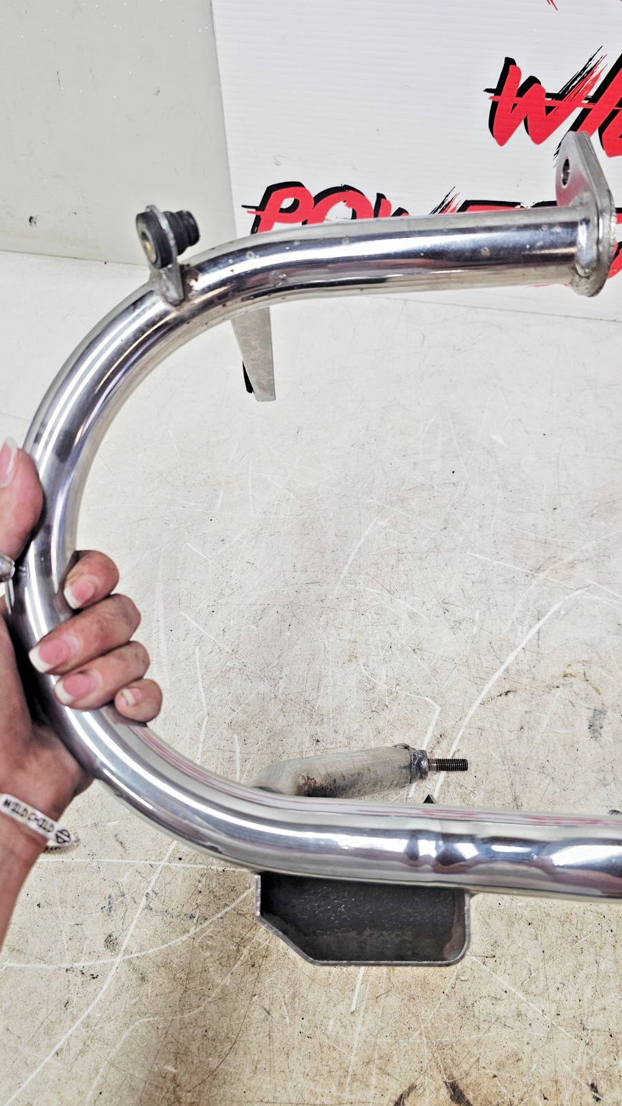 2000 HONDA VALKYRIE INTERSTATE Chrome Engine Motor Guard Crash Bars Pod Mounts