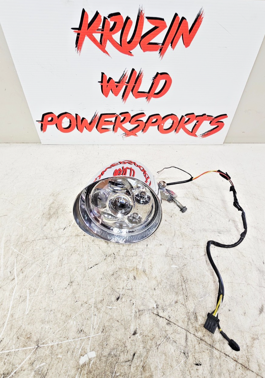 2000 HARLEY SOFTAIL DEUCE Front Headlight Head Light Lamp LED Bulb