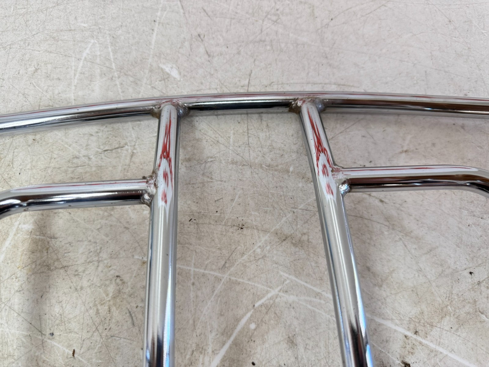 2002 Honda Goldwing GL1800 Rear Trunk Top Case Luggage Rack Chrome