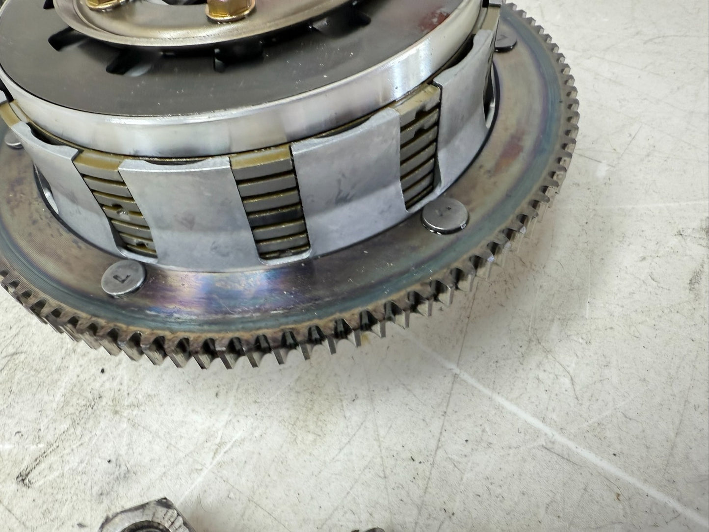 2003 HARLEY DYNA WIDE GLIDE Complete Primary Drive Clutch Compensator Chain