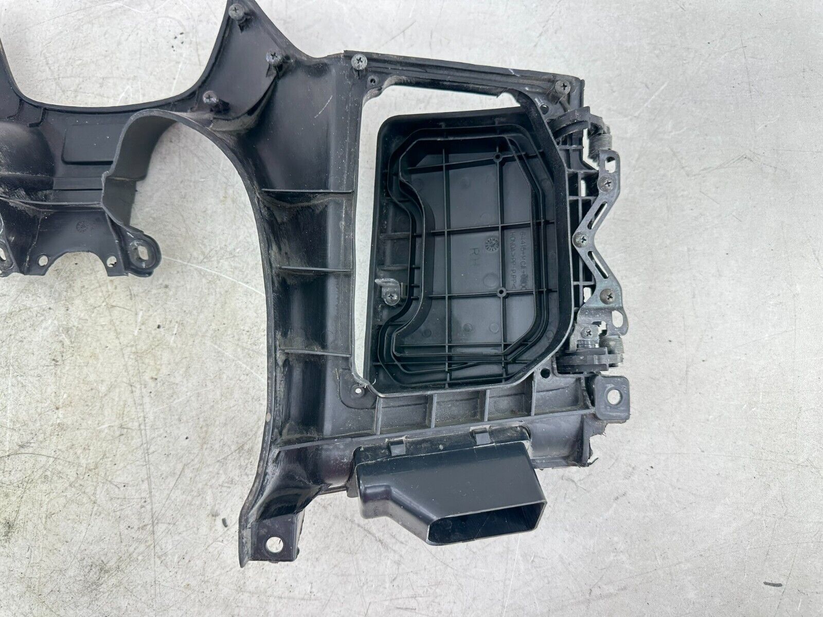 2004 Honda Goldwing GL1800 Black Upper Fairing Storage Pocket Radio Surround