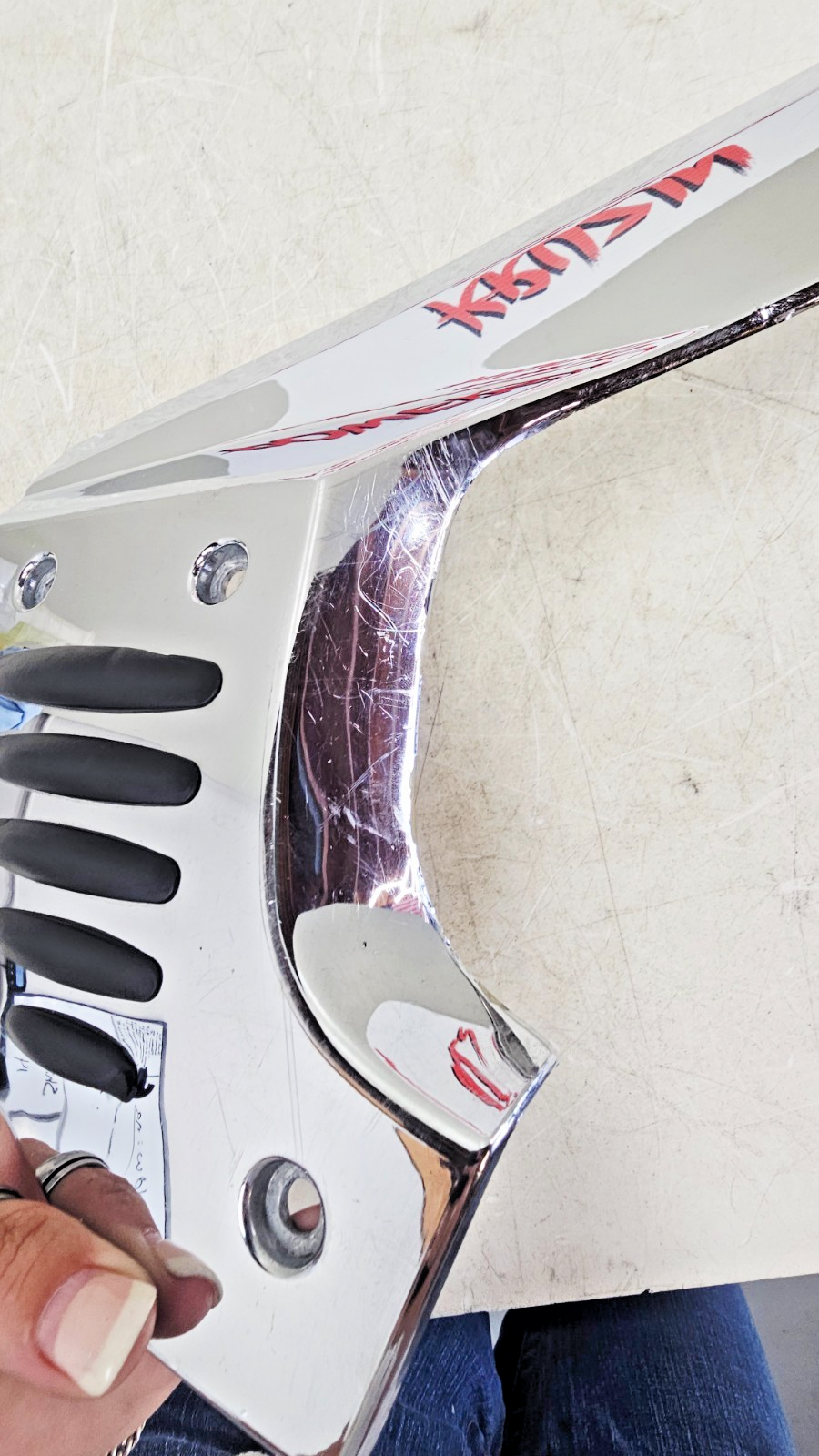 2001 Honda Goldwing GL1800 Chrome Right & Left Side Panel Trim Cover