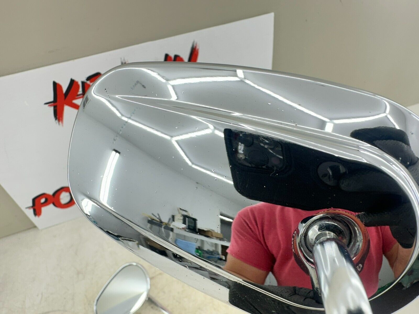 1995 HARLEY SOFTAIL Chrome Right Left Mirrors