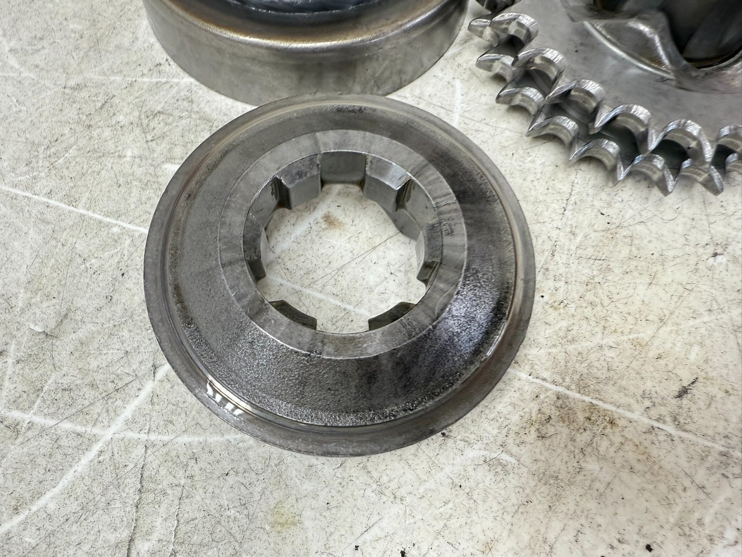 1998 HARLEY FLH ELECTRA GLIDE Primary Clutch Chain Compensator Jackshaft Gear