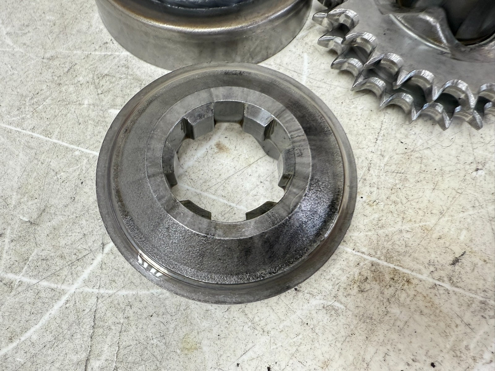 1998 HARLEY FLH ELECTRA GLIDE Primary Clutch Chain Compensator Jackshaft Gear