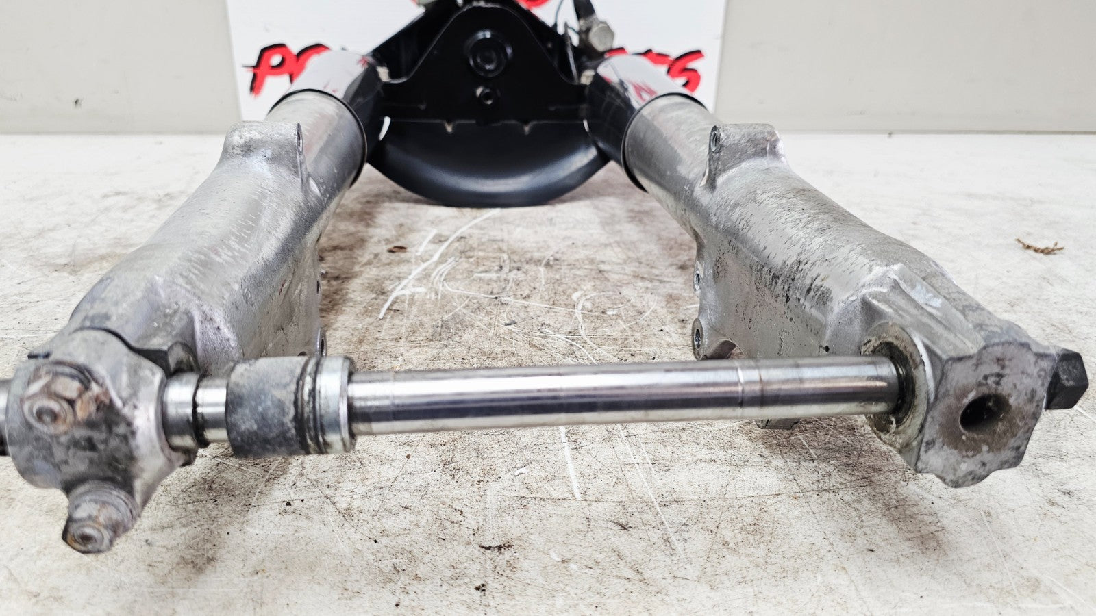 1996 HARLEY FLH ELECTRA GLIDE OEM HD Forks Front End Suspension Triple Tree Axle