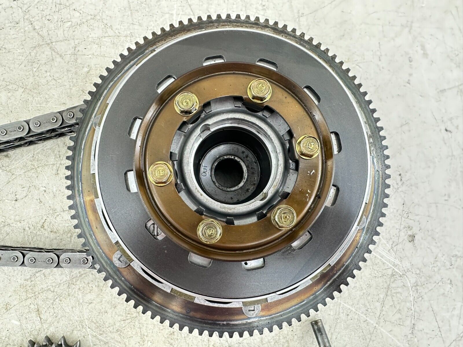 1999 HARLEY SOFTAIL 95-06 Complete Primary Clutch Chain + Compensator