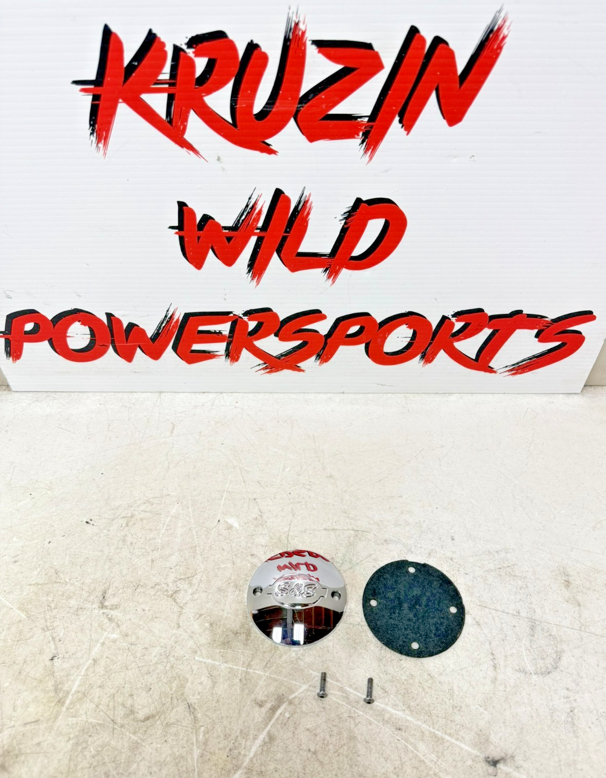 1997 HARLEY DAVIDSON SOFTAIL S&S Nose Cone Cam Cover Filler Panel