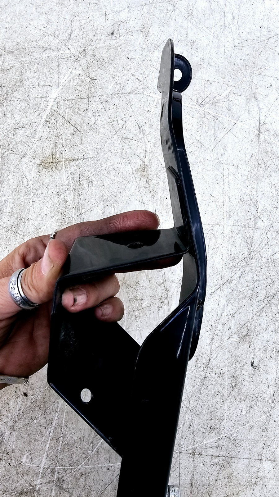 2000 HARLEY ELECTRA GLIDE Right Left Fairing Mount Brackets Black 58479-96A