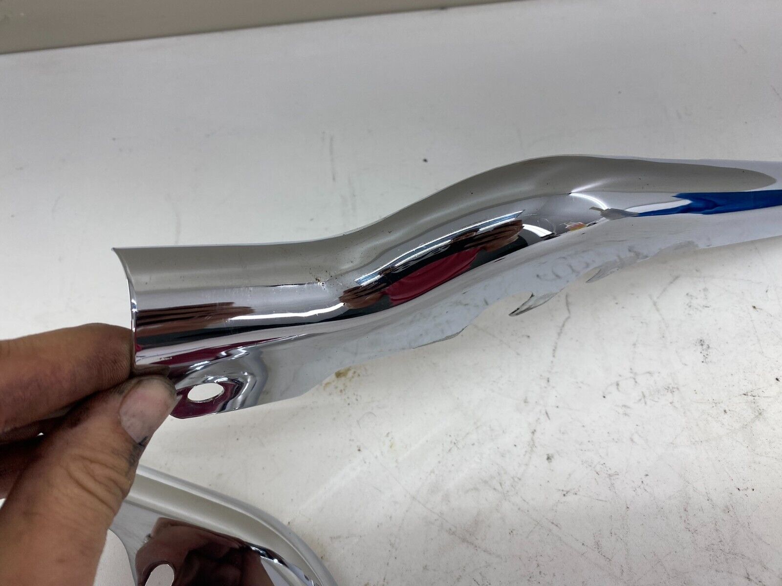 1995 HARLEY ELECTRA GLIDE Chrome Rear Strut Arm Frame Cover