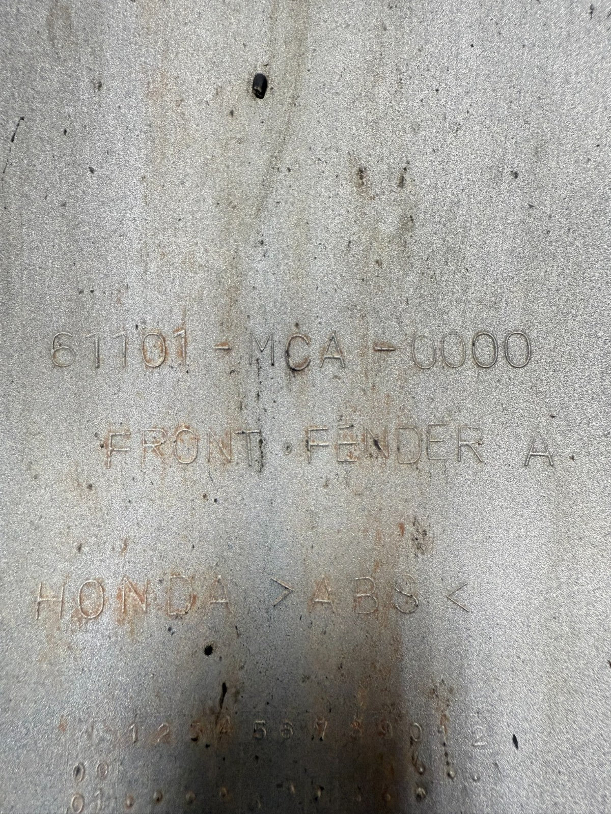 2002 Honda Goldwing GL1800 Front Fender OEM