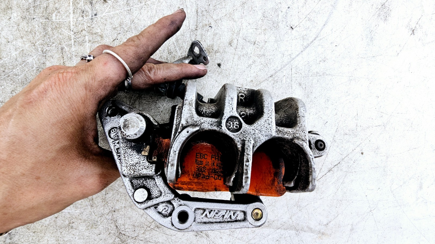 1999 HONDA VALKYRIE INTERSTATE Dual Caliper Hose Master Cylinder + Right Mirror