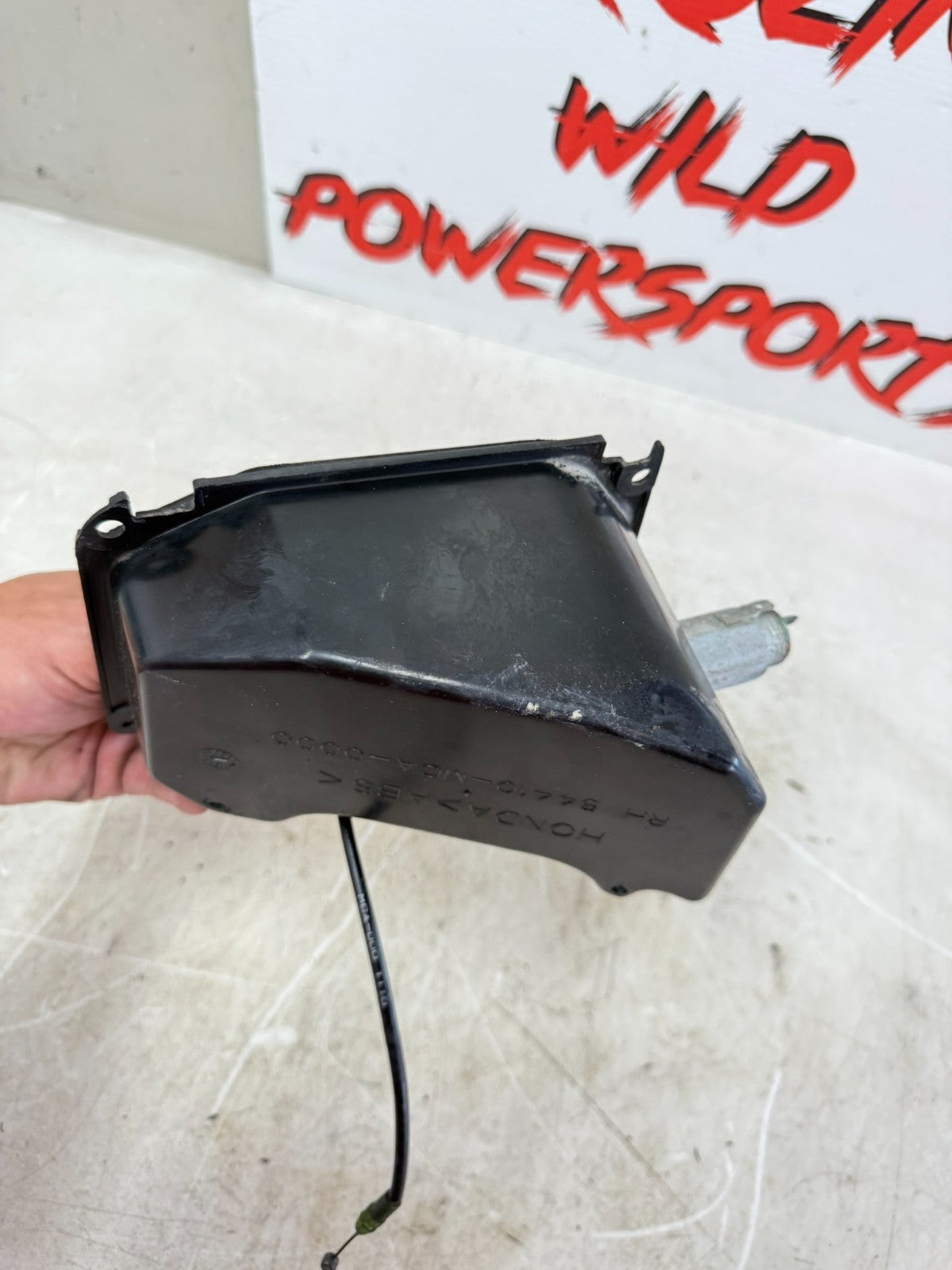 2002 Honda Goldwing GL1800 Front Storage Glove Box Right Side Air Duct