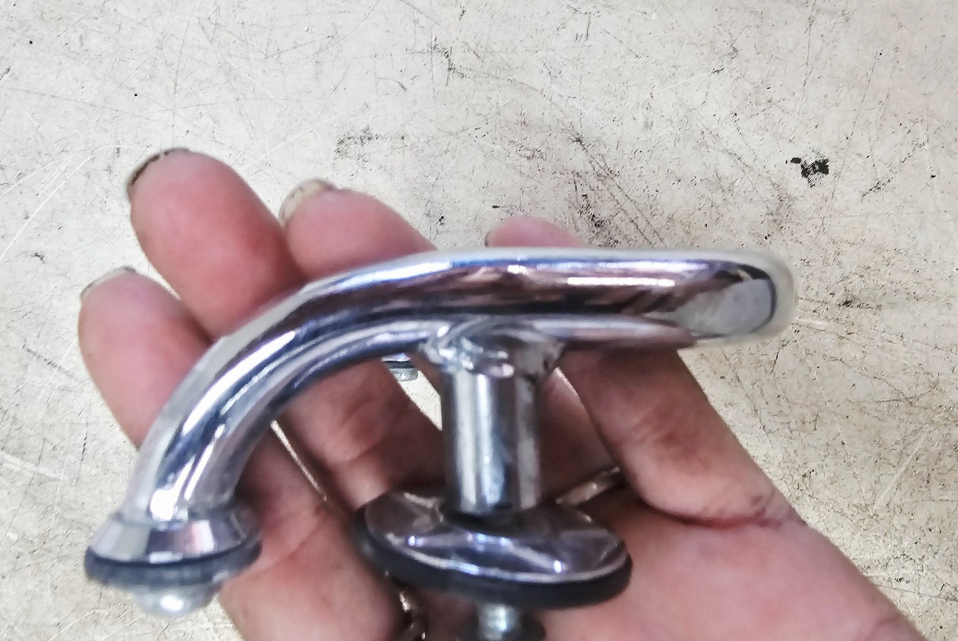 1995 HONDA GOLDWING GL1500 Trunk Top Case Lid Handle Chrome Lift bar