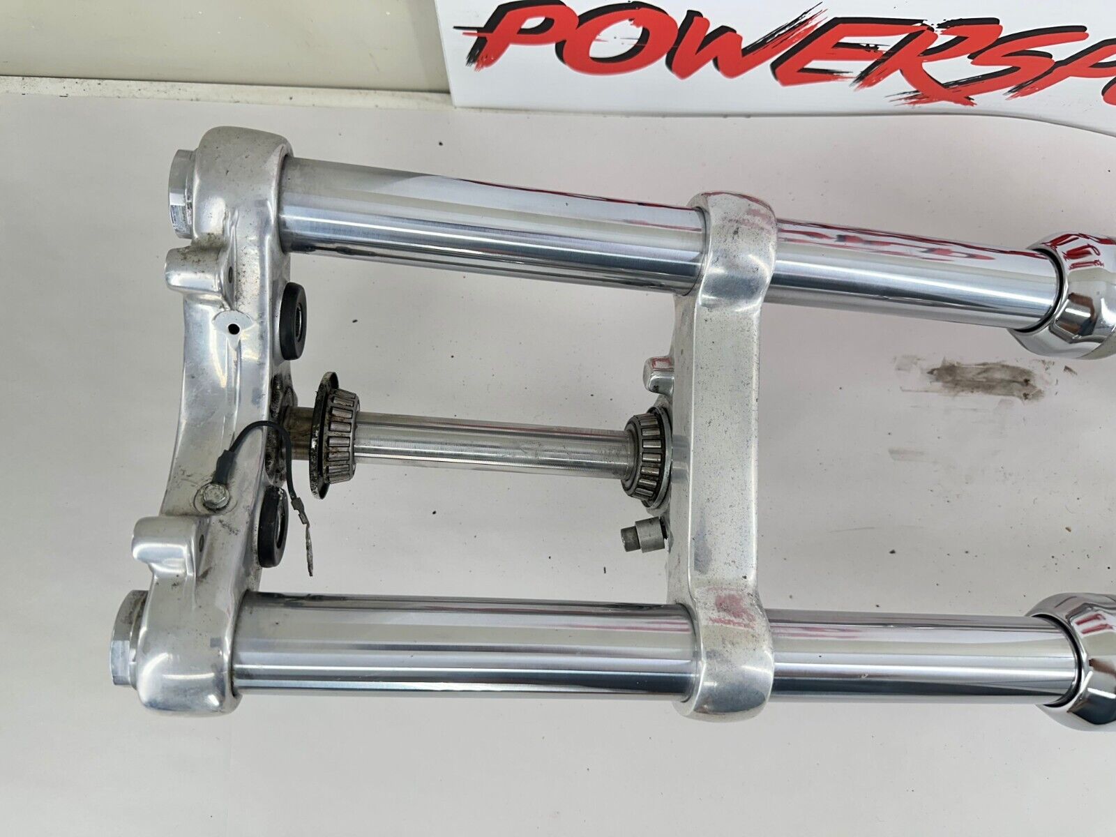 2003 Harley Davidson Sportster Forks Triple Clamp Narrow Glide Front End w/ Axle