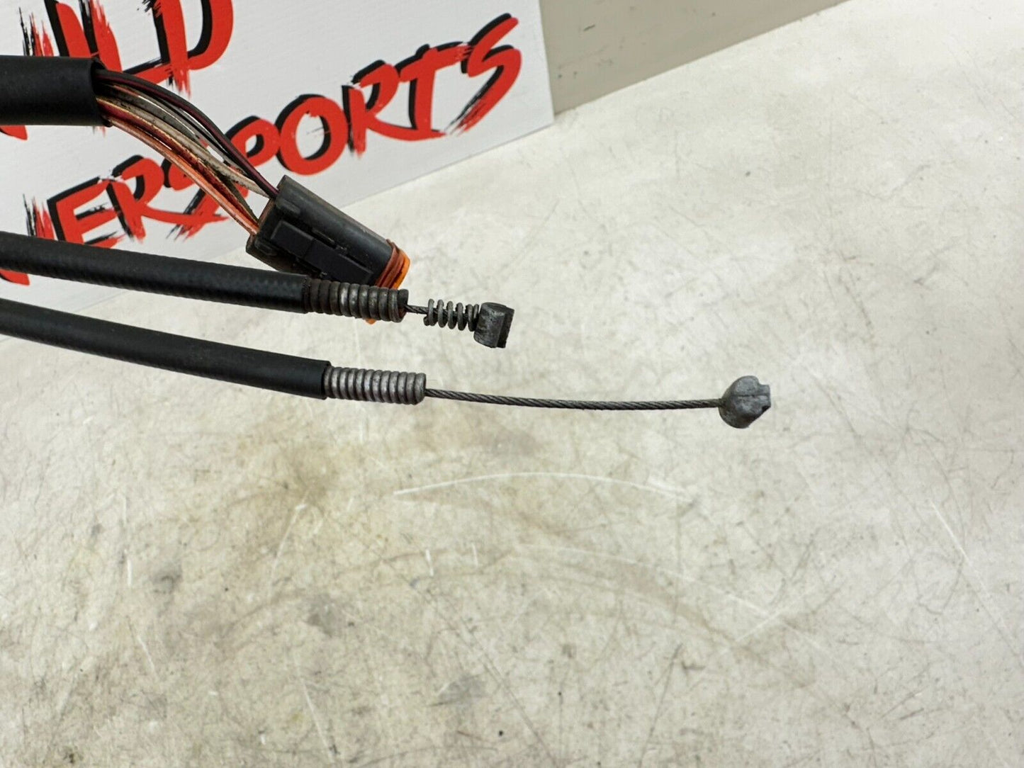 2002 HARLEY SOFTAIL Right Left hand Controls Switch + Throttle Cable