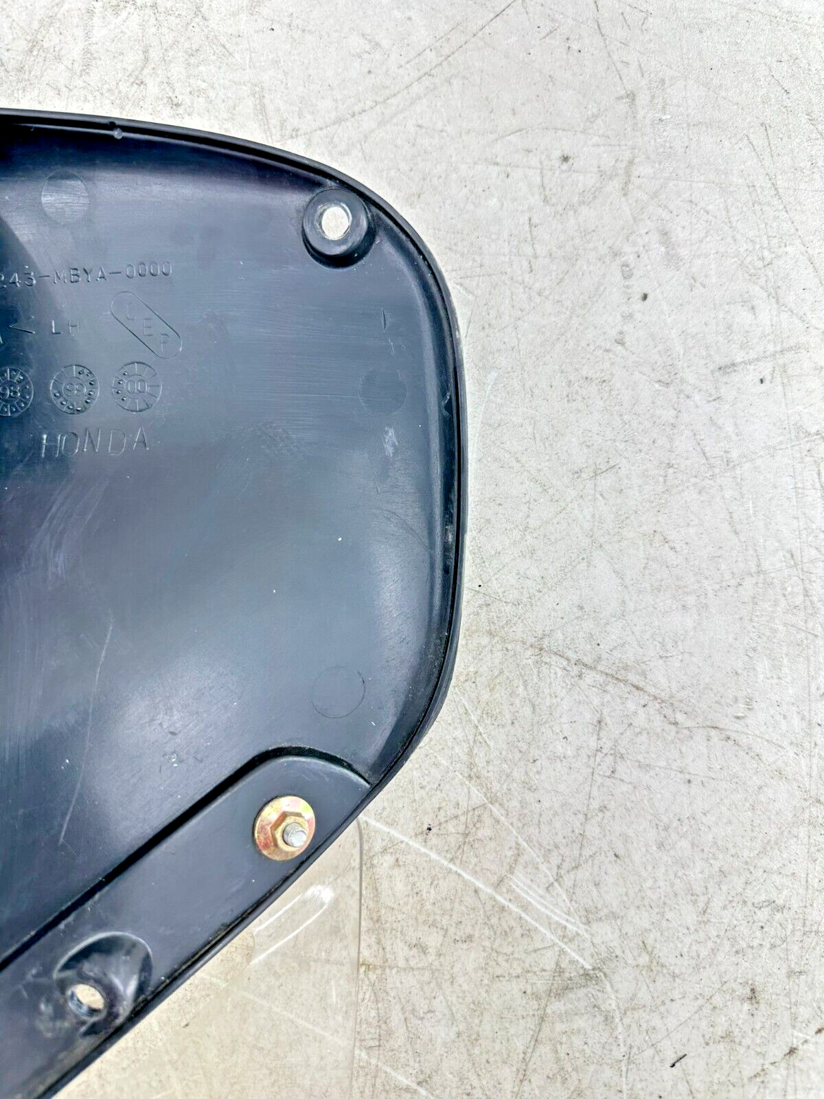 1999 HONDA VALKYRIE INTERSTATE Left Inner Fairing Filler Panel W/ Speaker