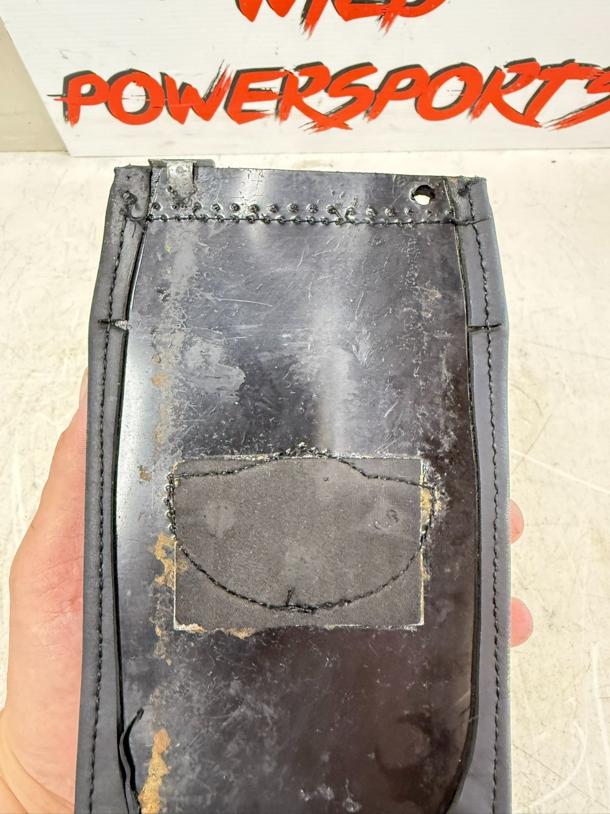 2003 HARLEY DYNA WIDE GLIDE Gas Fuel Tank Dash Bib Leather 100th Anniversary