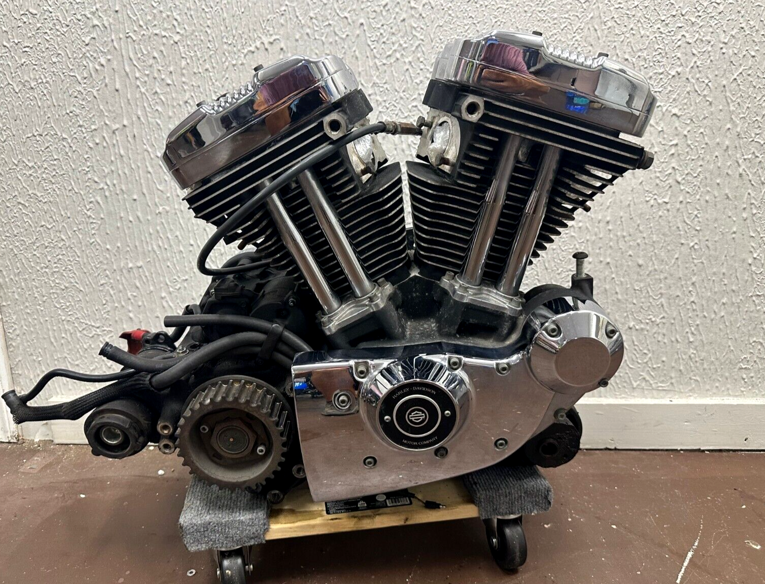 2007 HARLEY SPORTSTER CUSTOM 1200 Engine Motor Transmission 37K Video