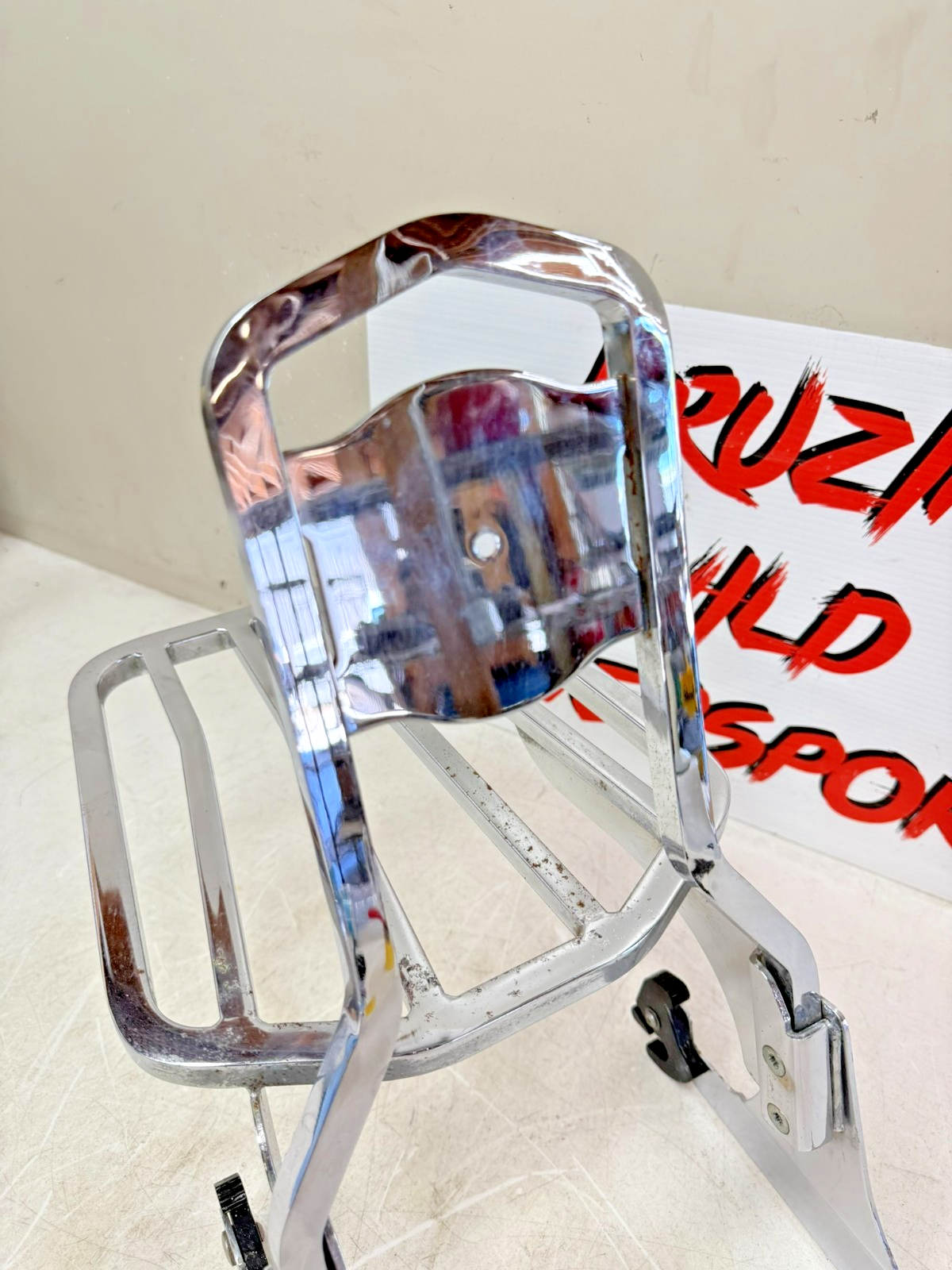 1997 HARLEY DAVIDSON SOFTAIL Backrest Rear Sissy Bar Luggage Rack