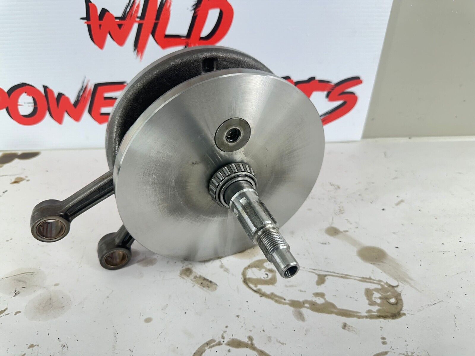 2003 Harley Davidson Sportster Crank Shaft Crank Connecting Rods Fly Wheel