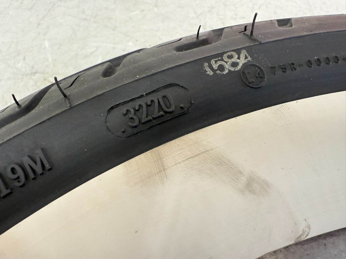 2003 HARLEY ELECTRA GLIDE 16" Rear Wheel Rim Tire Gold 100th Anniversary 9 Spoke
