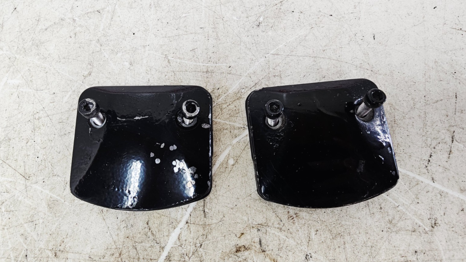 2000 HONDA VALKYRIE INTERSTATE Rear Cylinder Head Covers Right Left Black