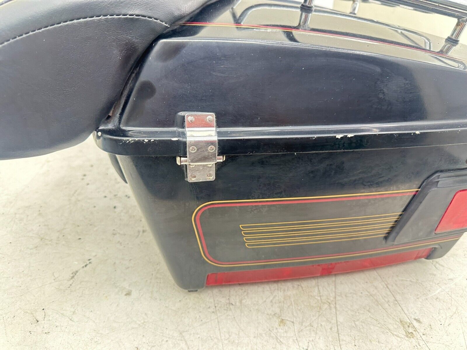 1999 HARLEY FLH ELECTRA GLIDE Black Trunk Tour Pack Top Box