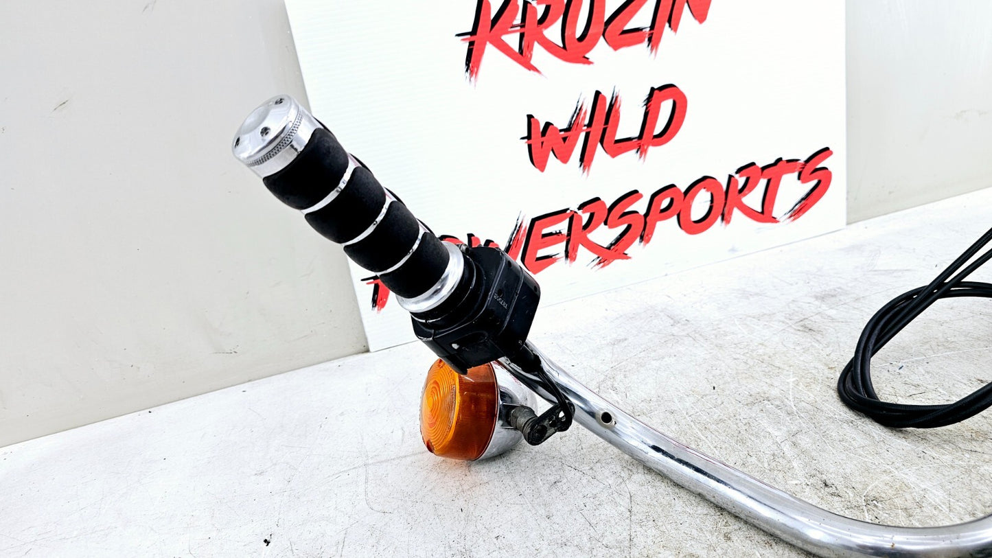 1995 HARLEY DYNA CONVERTIBLE Handlebar Control Switch Housing Grips +Turn Signal