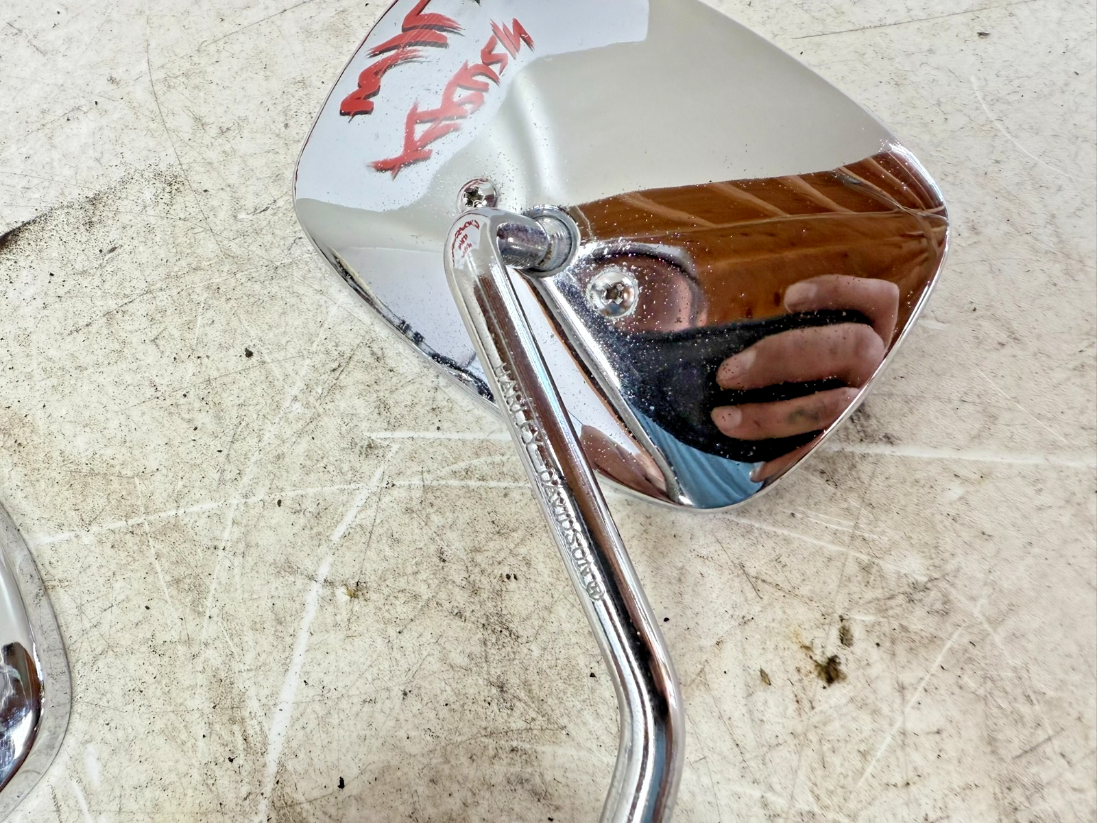 1997 HARLEY DAVIDSON SOFTAIL Mirror Right & Left Rear View Mirrors OEM Handlebar