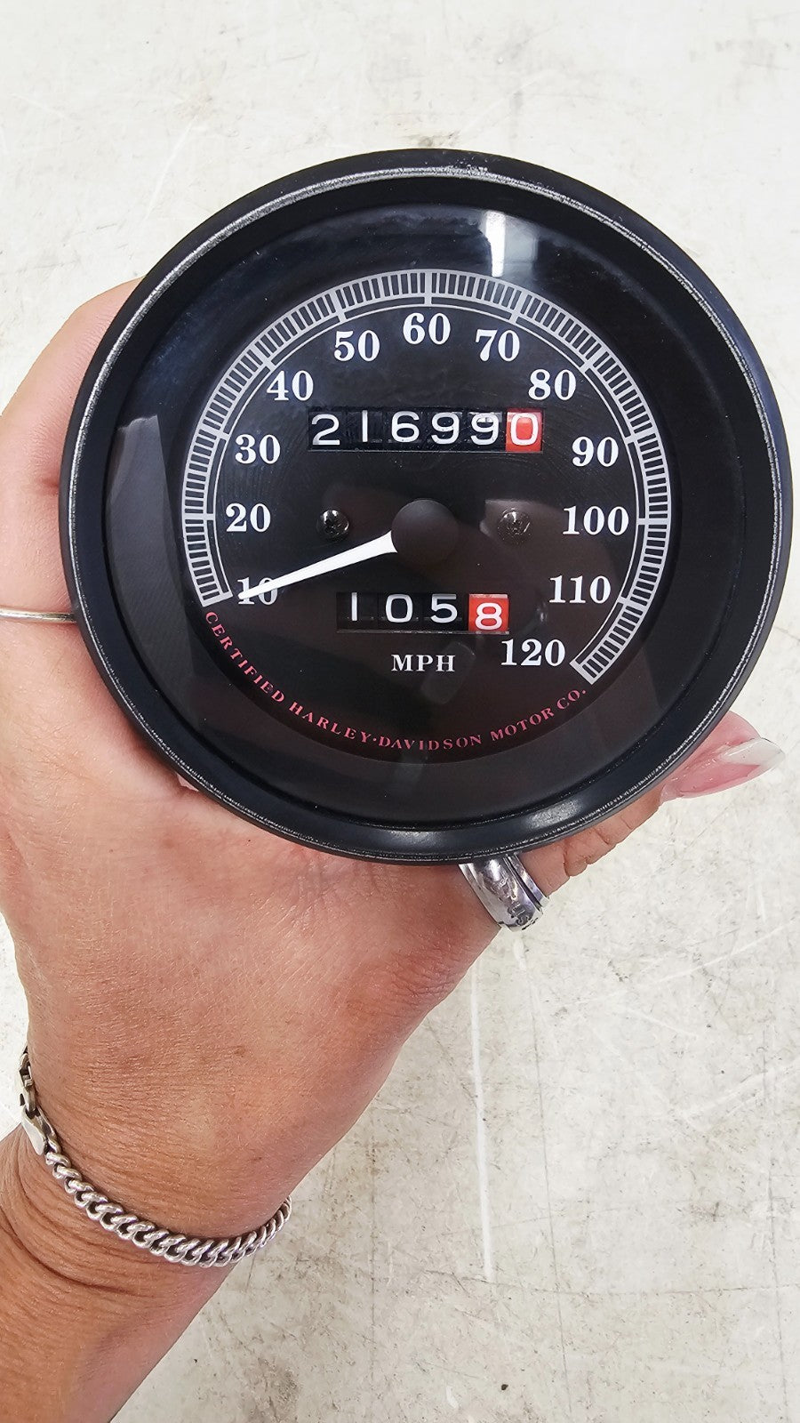 1996 HARLEY FLH ELECTRA GLIDE RPM Tach Tachometer Gauge