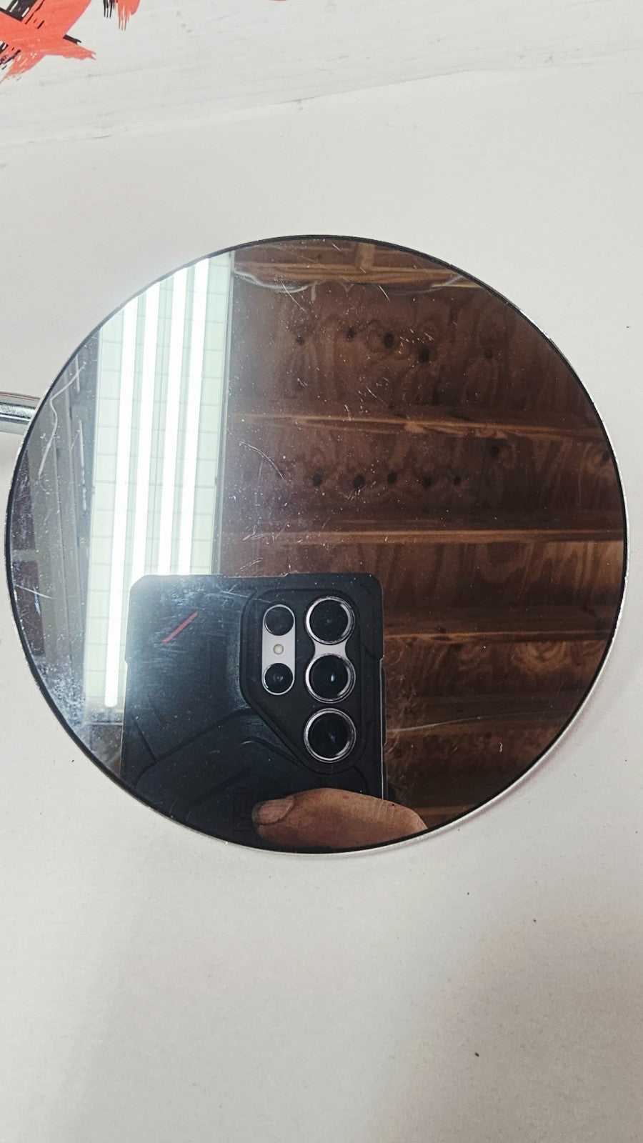 1995 HARLEY SOFTAIL FATBOY Chrome Round Mirrors Left Right Set