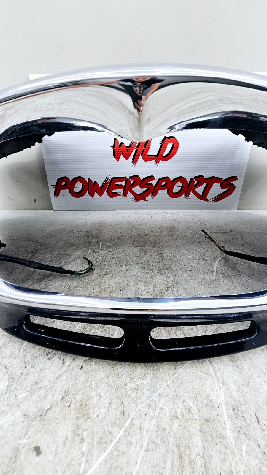 1999 HONDA VALKYRIE INTERSTATE Main Headlight Fairing Cowl Batwing + Turn Signal